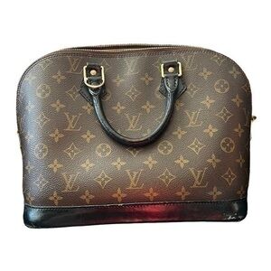 Authentic Vintage Louis Vuitton Monogram Alma PM Shoulder Handbag-
